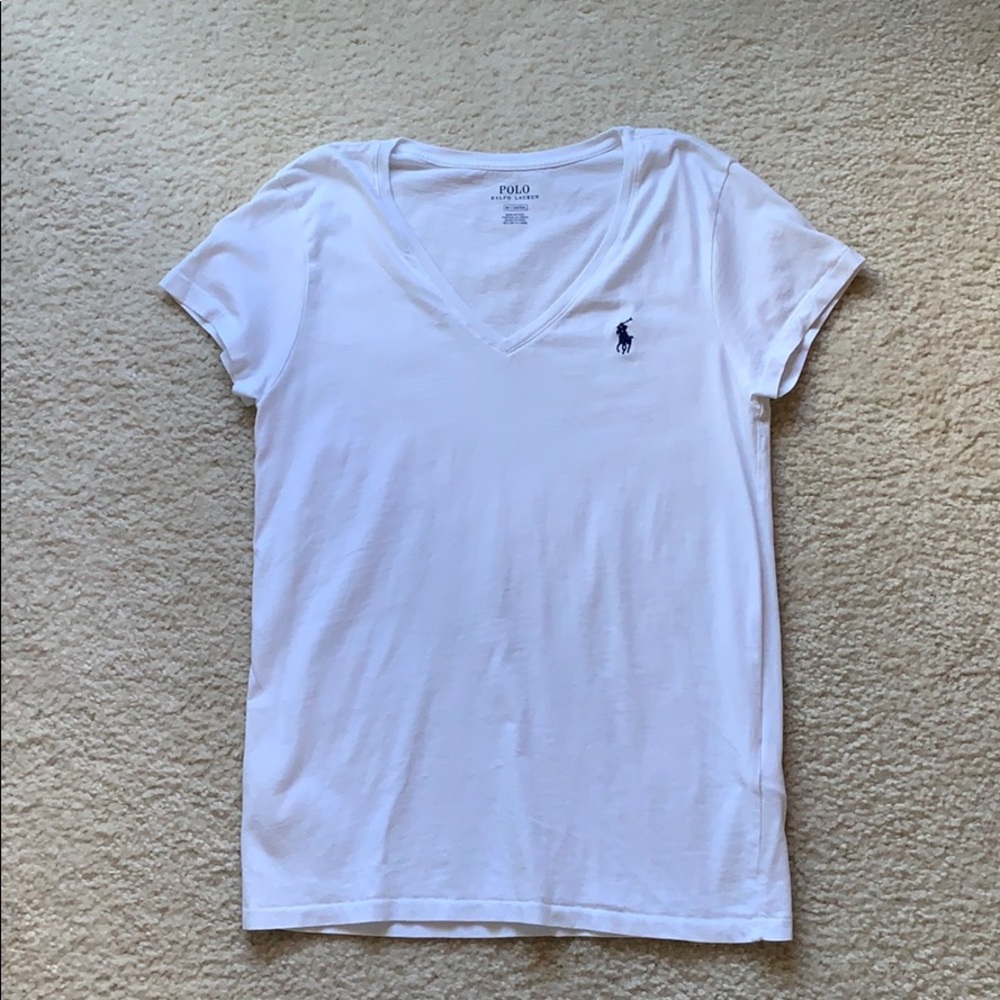 Women’s polo v-neck t shirt